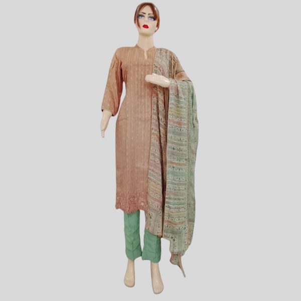 Nude Suit With Basil Pant