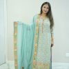 Light Blue Sharara Suit