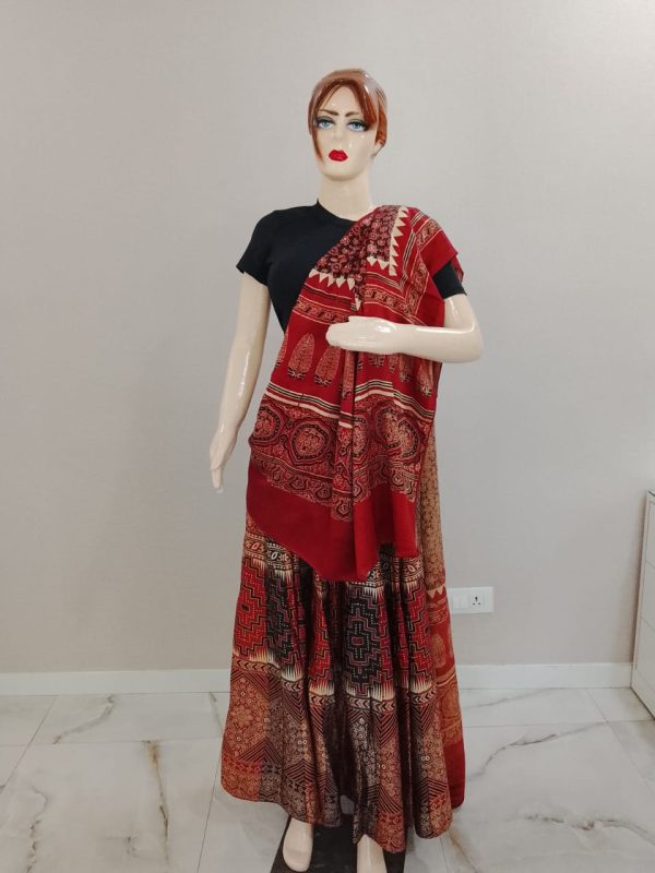 Red Lehnga Choli - Image 5