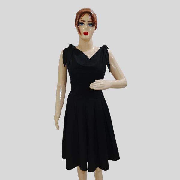 Black Dress V-neck