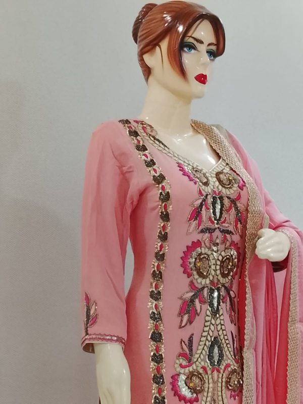 Peach Colour Suit - Image 2