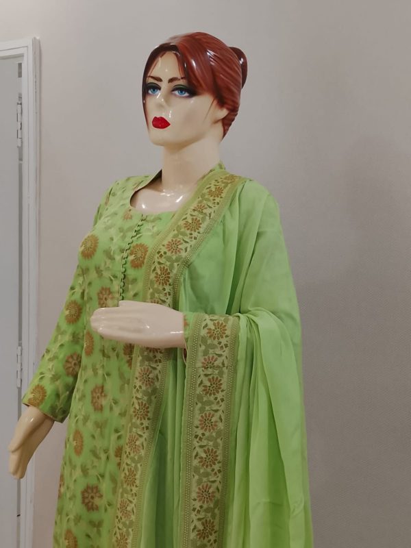 Green Pant Plazzo Suit - Image 2