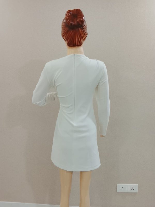 White Mini Dress - Image 3