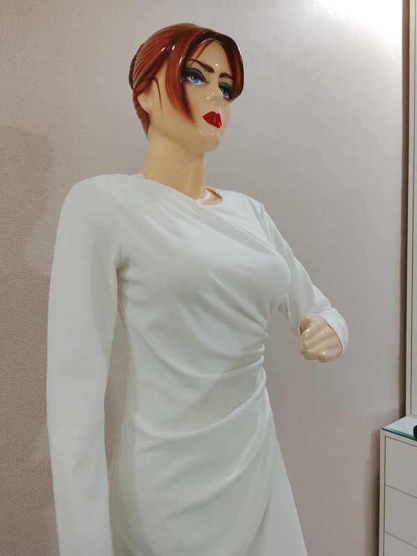 White Mini Dress - Image 4
