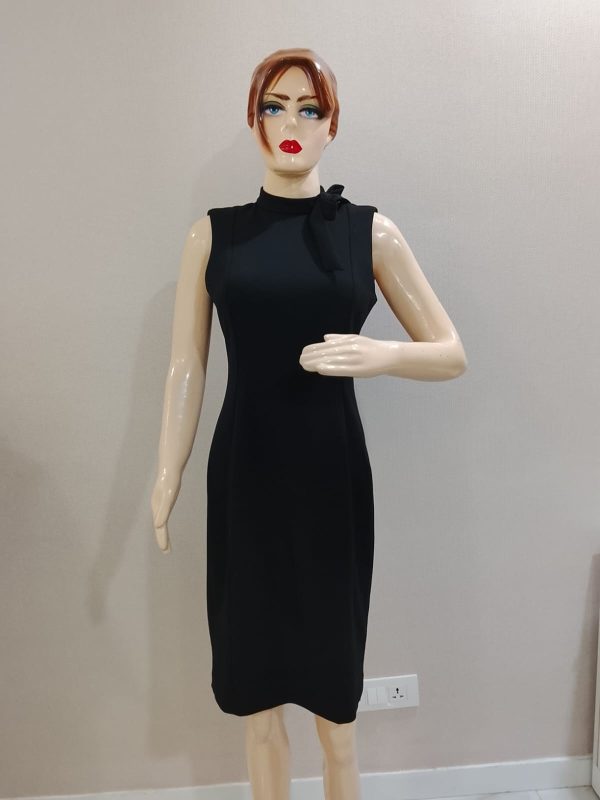 Black Dress High-Neck - Image 2