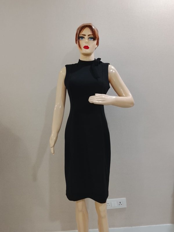 Black Dress High-Neck - Image 3