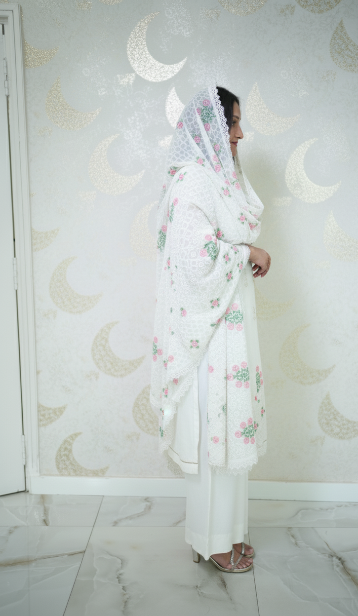 White Suit With Pant - Image 5