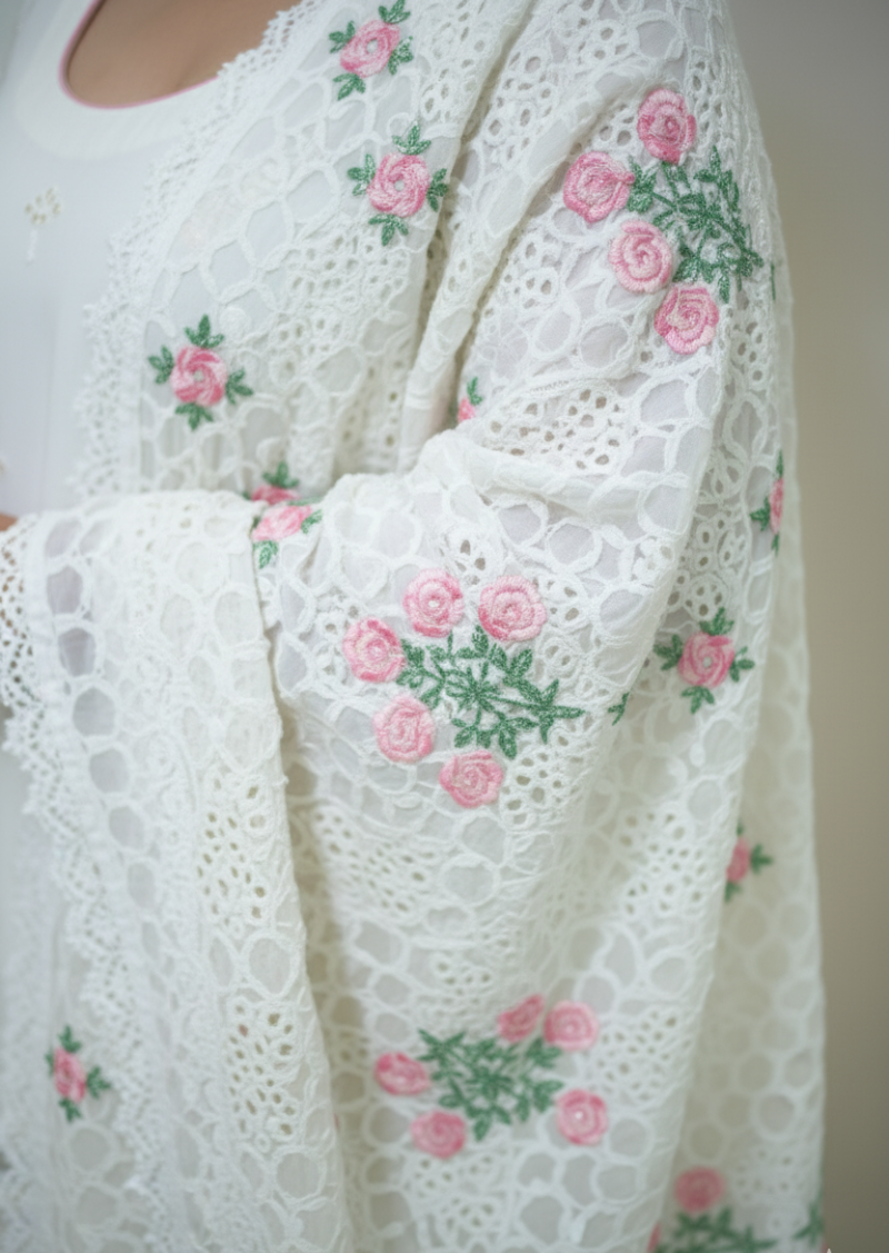 White Suit With Pant - Image 6