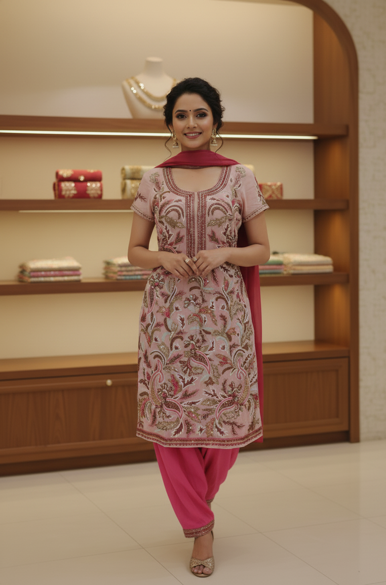 Light pink Suit - Image 2