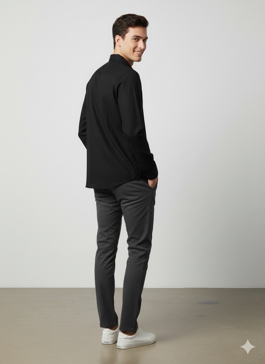 Black Shirt - Arrow - Image 4