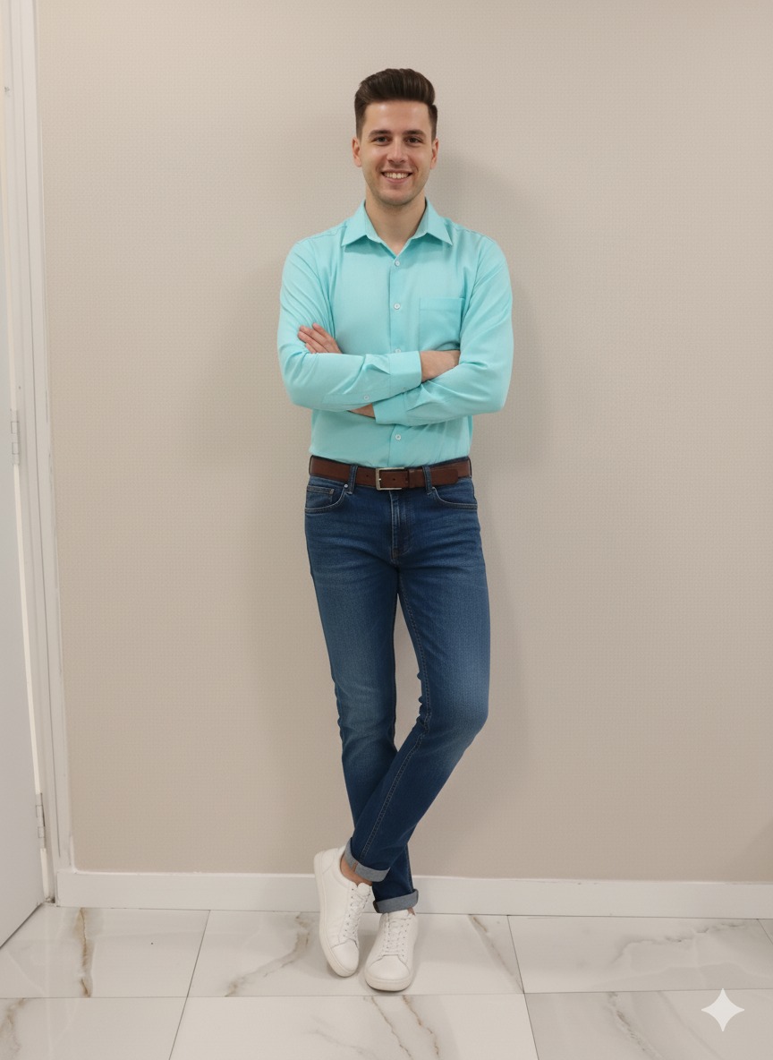 Sea Green Shirt - Image 5