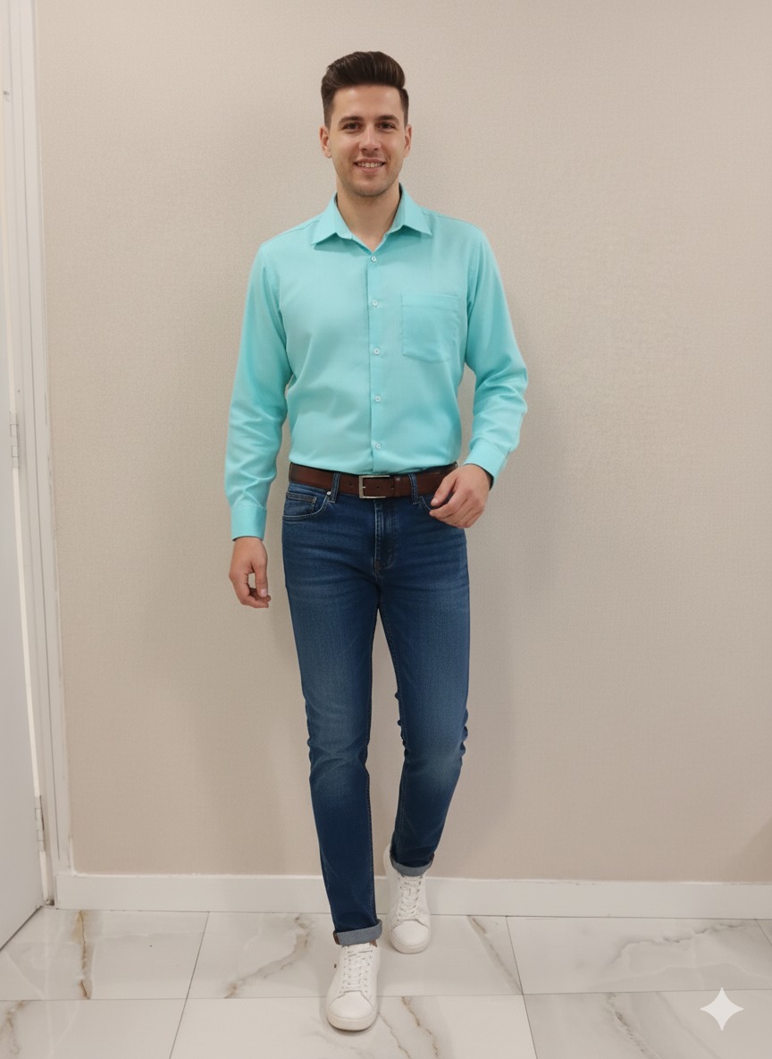 Sea Green Shirt - Image 3