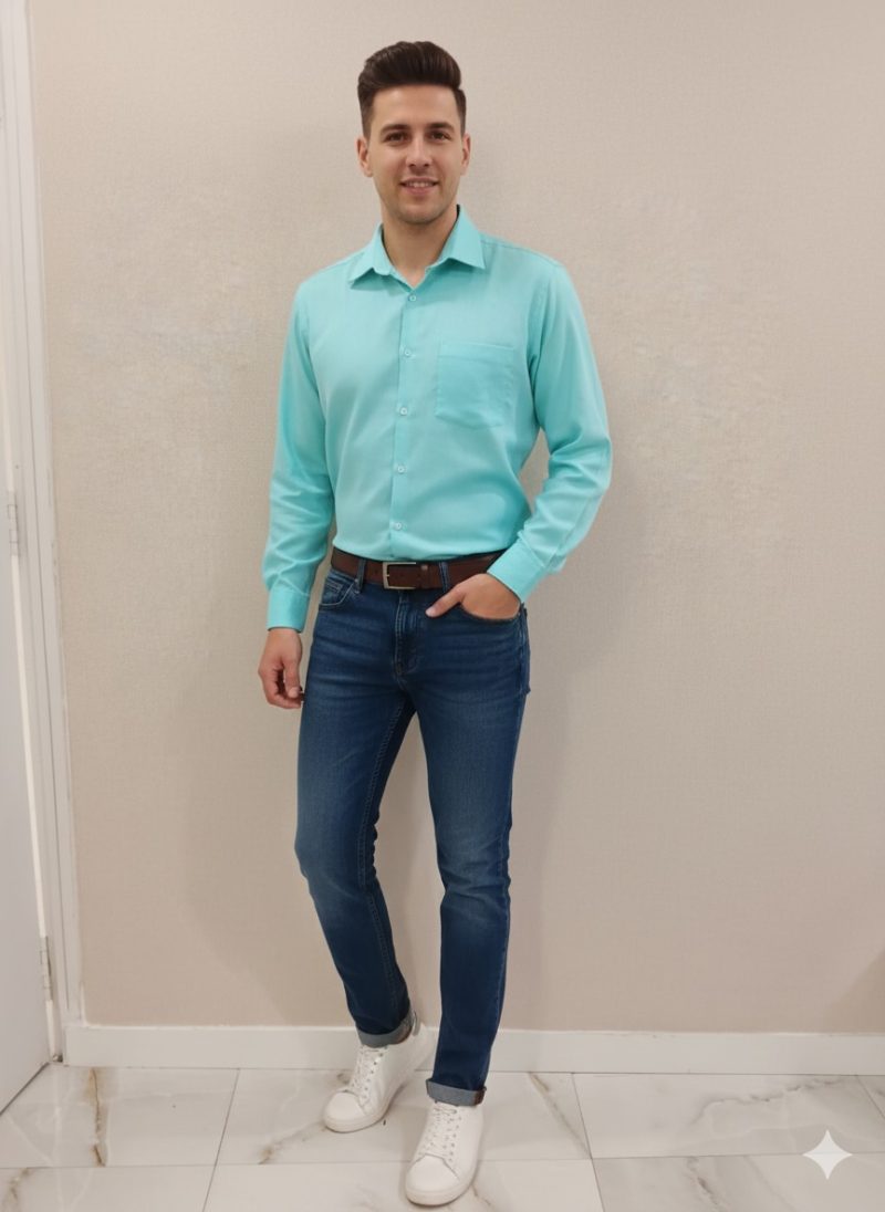 Sea Green Shirt - Image 2