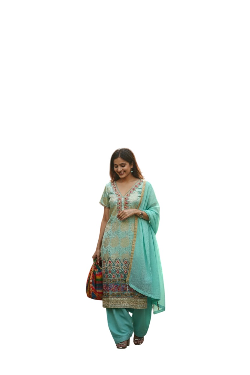 Sky Blue Suit - Image 2
