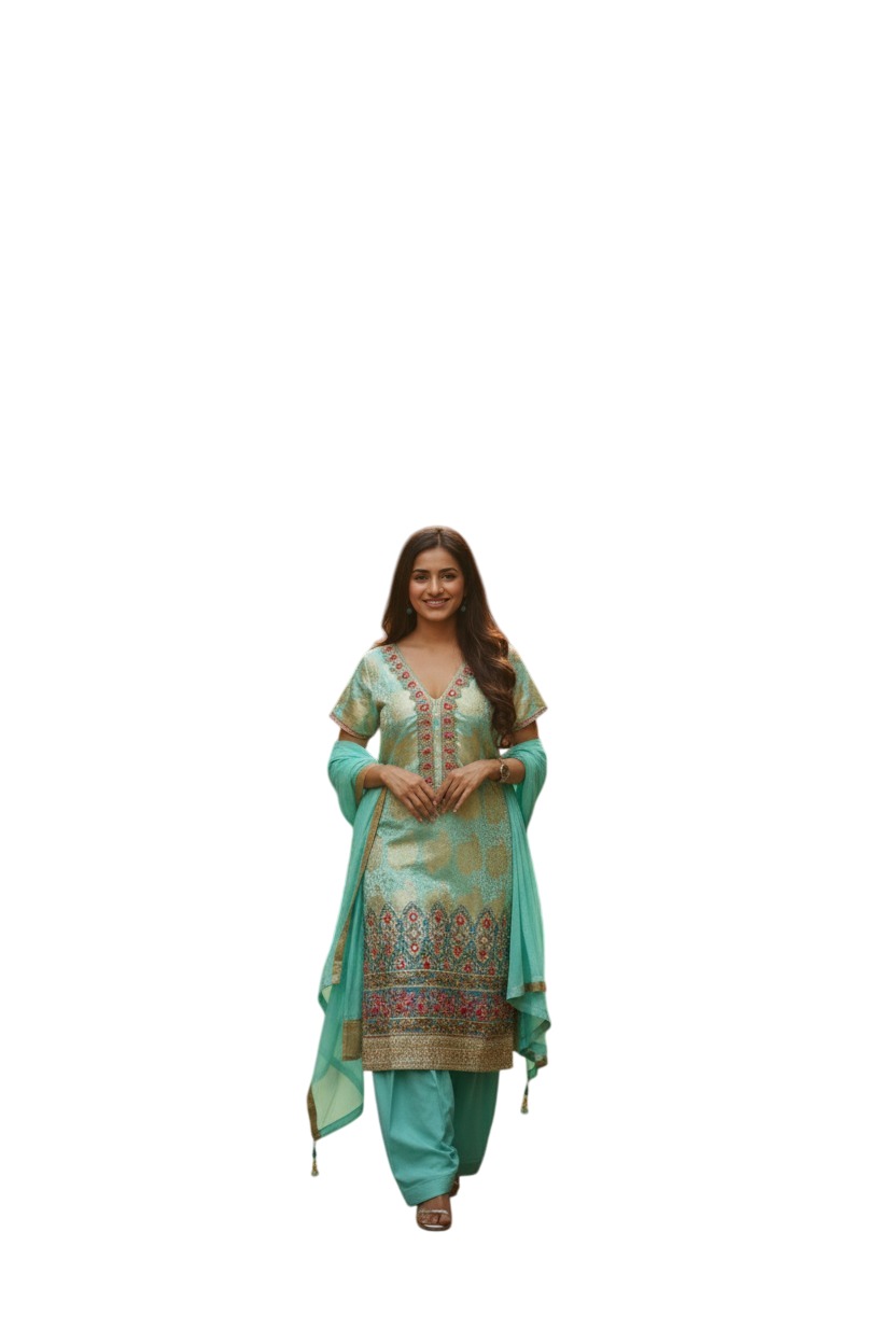 Sky Blue Suit - Image 4