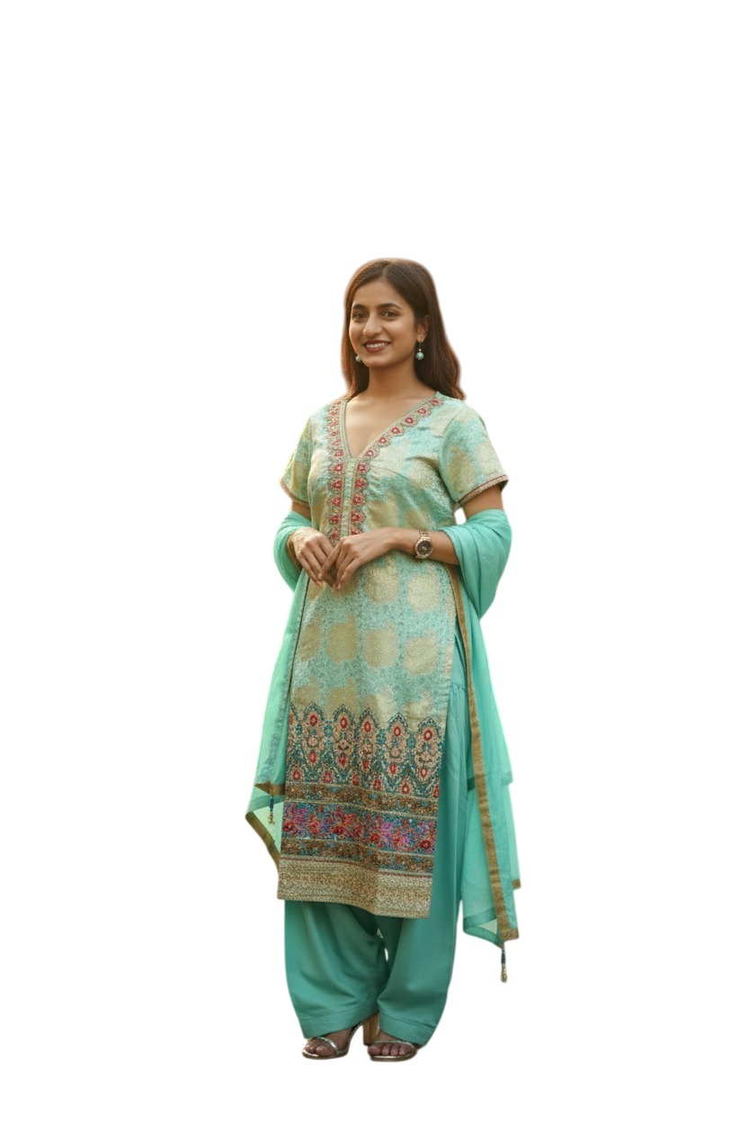 Sky Blue Suit - Image 3