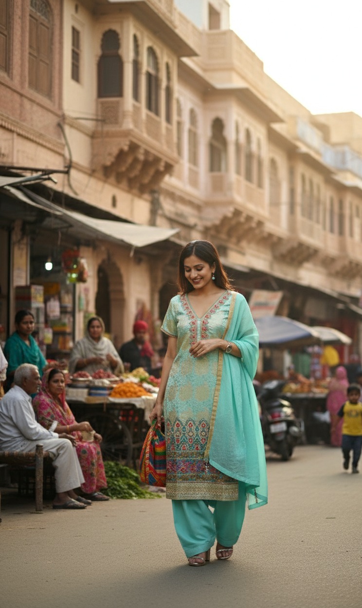 Sky Blue Suit - Image 7