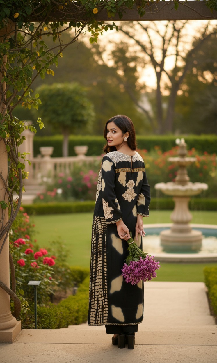 Black And Cream Suit - Image 5
