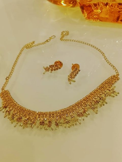 Green Gold Jewellery Set