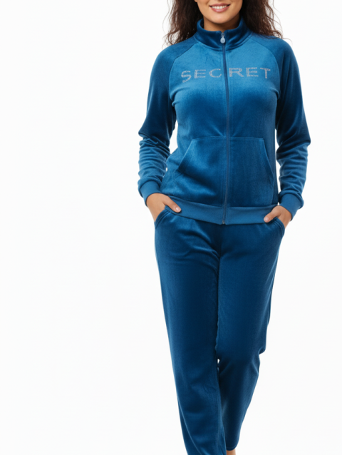 Cozy Chic Velour Tracksuit