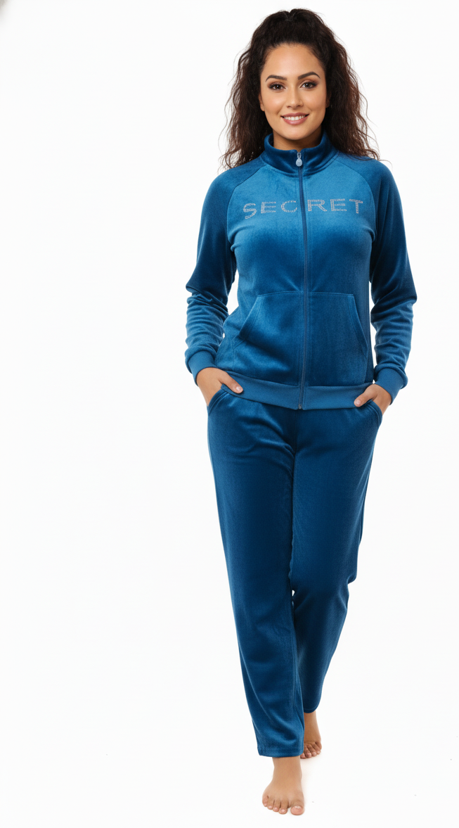 Cozy Chic Velour Tracksuit