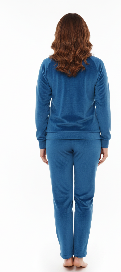 Cozy Chic Velour Tracksuit - Image 2