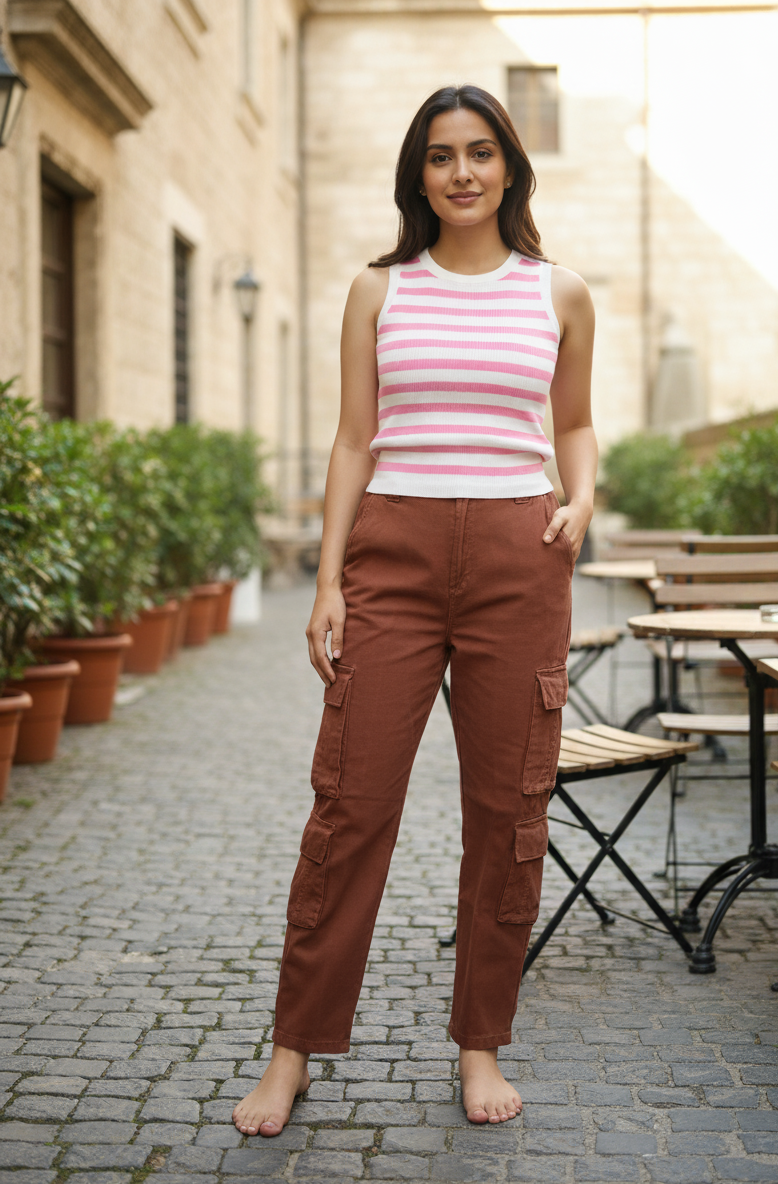 Brown Jeans - Image 4