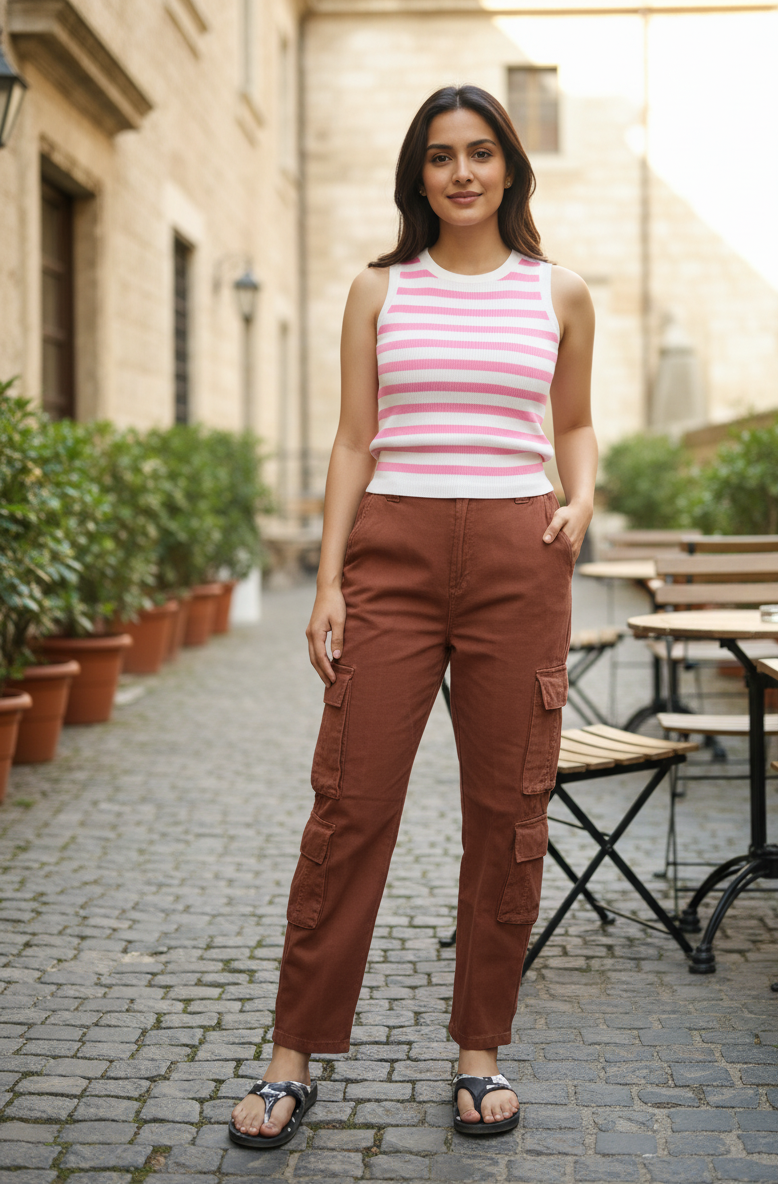 Brown Jeans