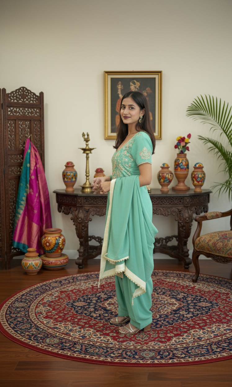 Green suit - Image 2