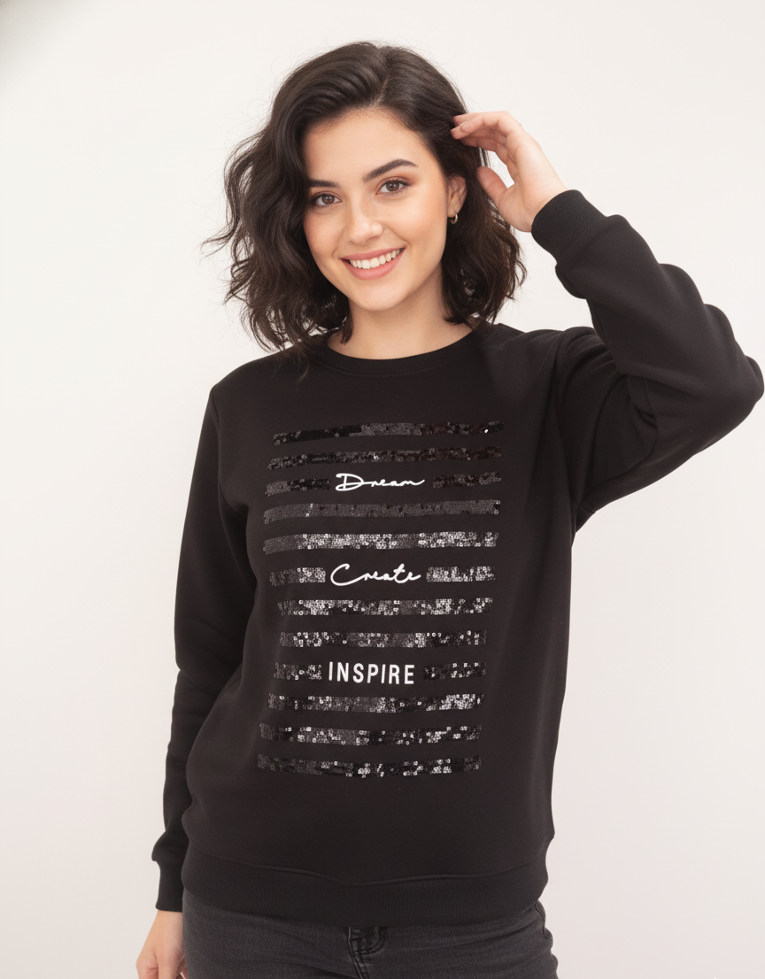 Black sweater