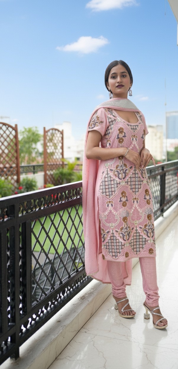 Barbie pink pajami suit