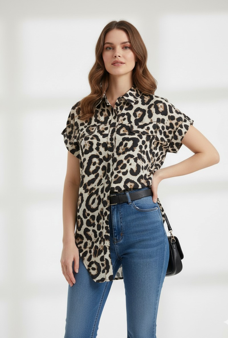 Lepod printed shirt - Image 5
