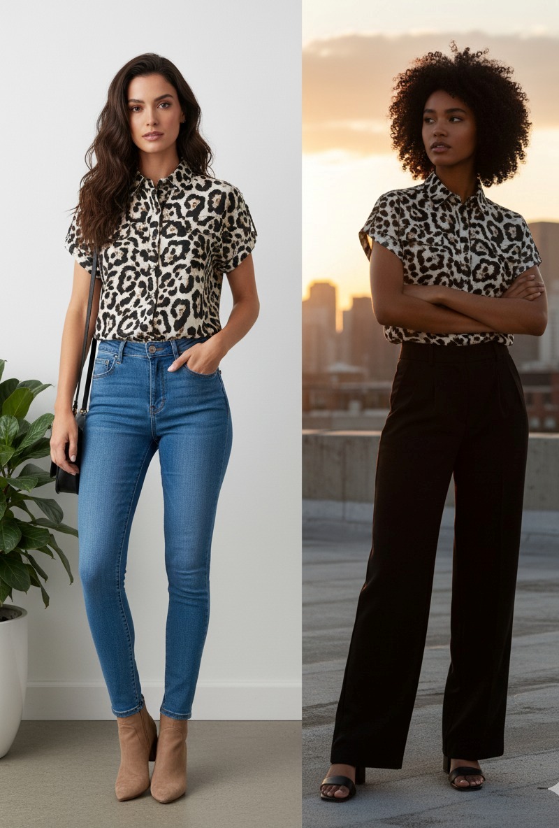 Lepod printed shirt - Image 7