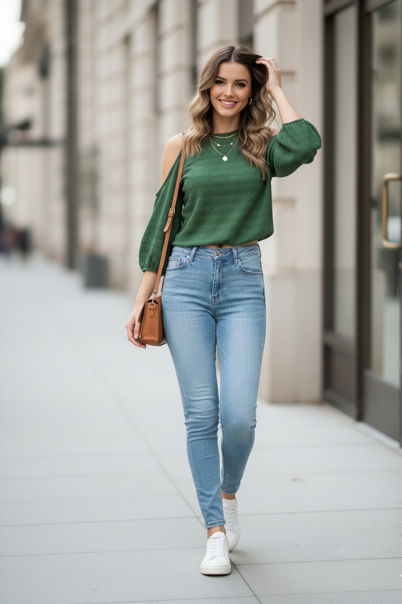 Green top - Image 2