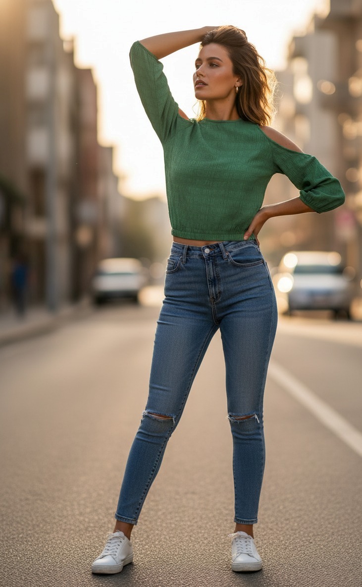 Green top - Image 5