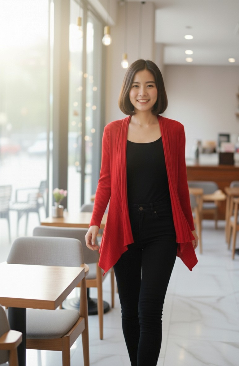 Woolen Red Shurg