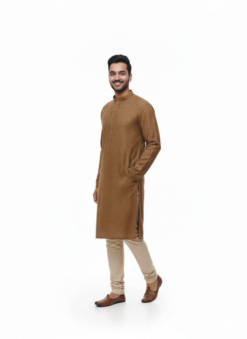 Brown Kurta - Image 4