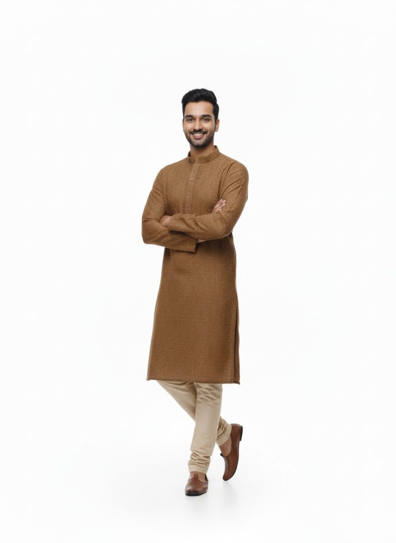 Brown Kurta - Image 5