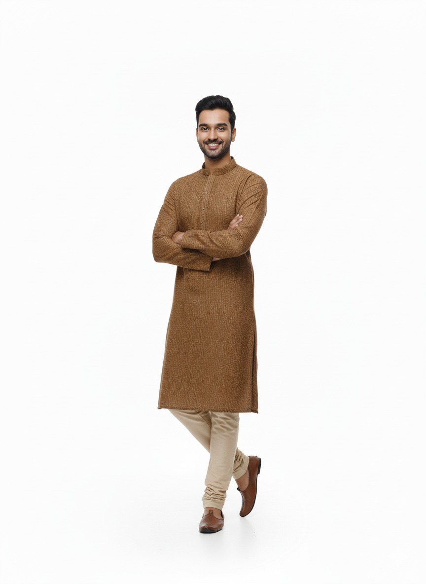 Brown Kurta - Image 5