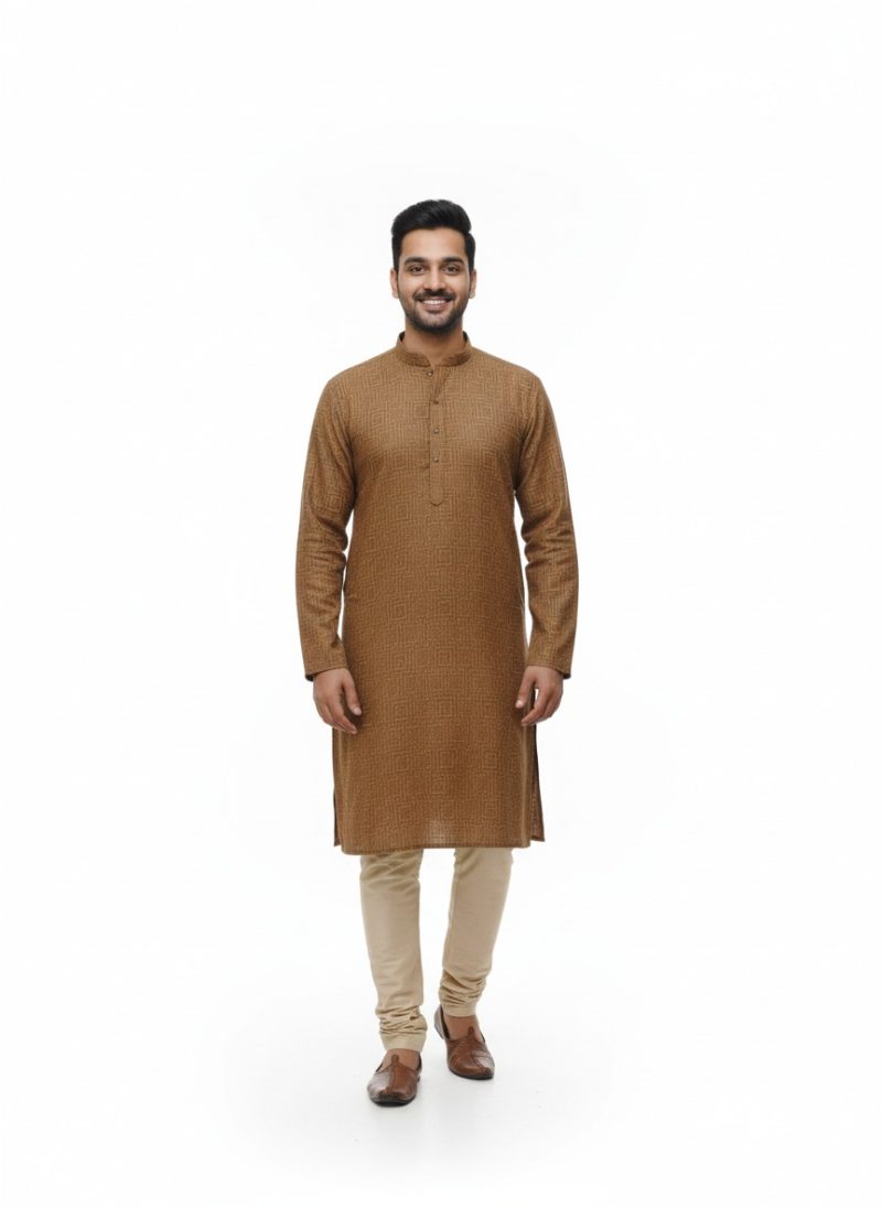 Brown Kurta - Image 3