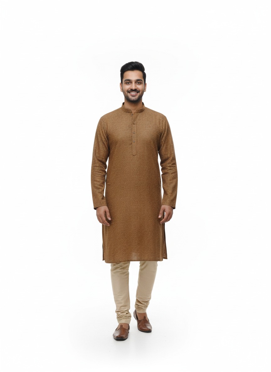 Brown Kurta - Image 3
