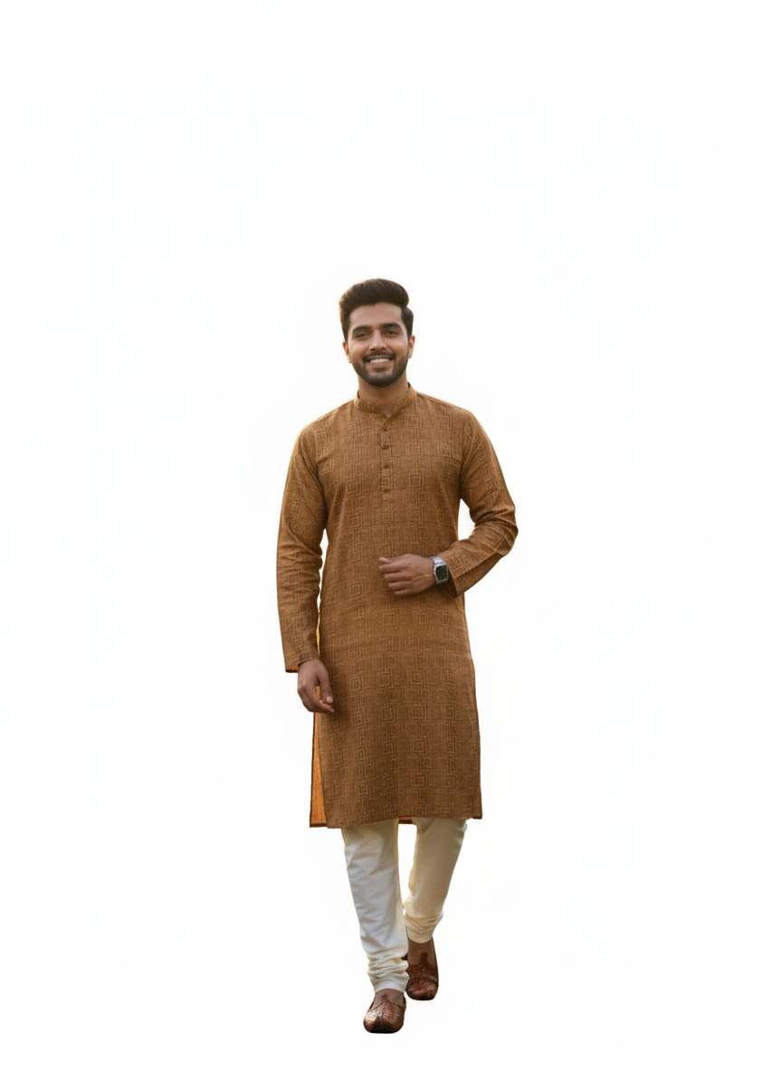 Brown Kurta - Image 6