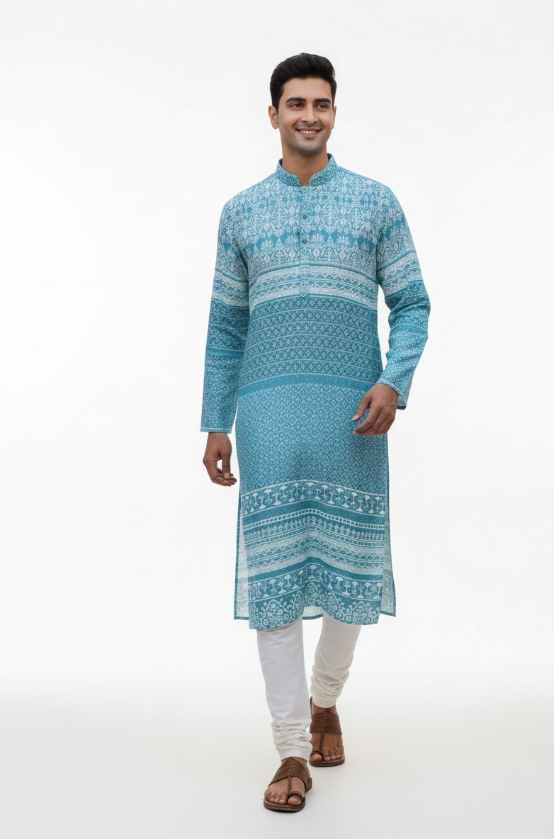 BLUE KURTA