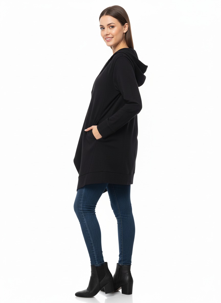 Black Long Jacket - Image 3