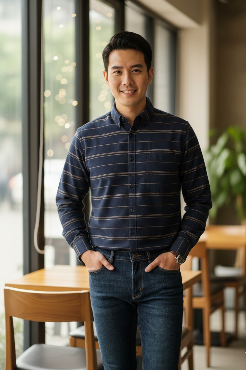 Blue shirt - Image 4