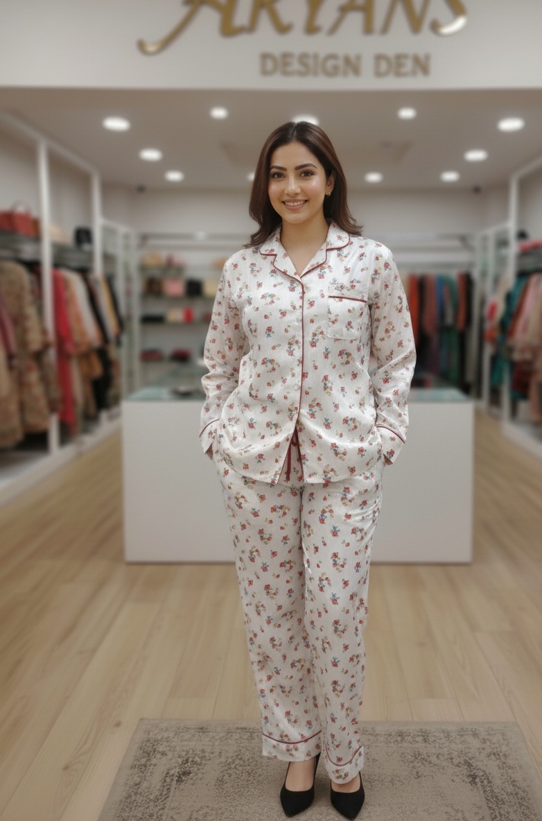 White Night Suit