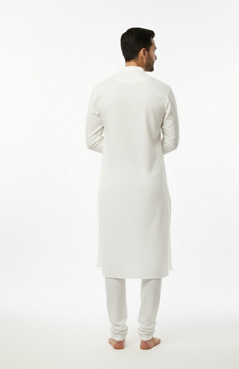 white kurta - Image 2