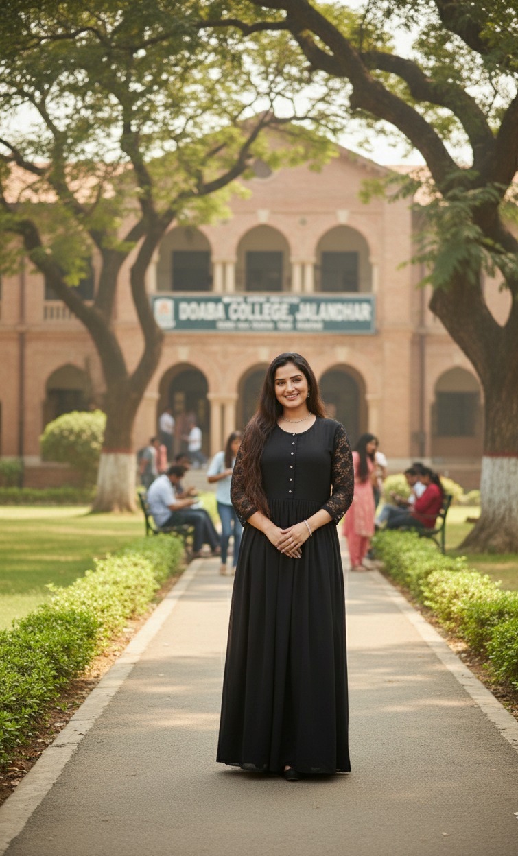 Black long gown - Image 4