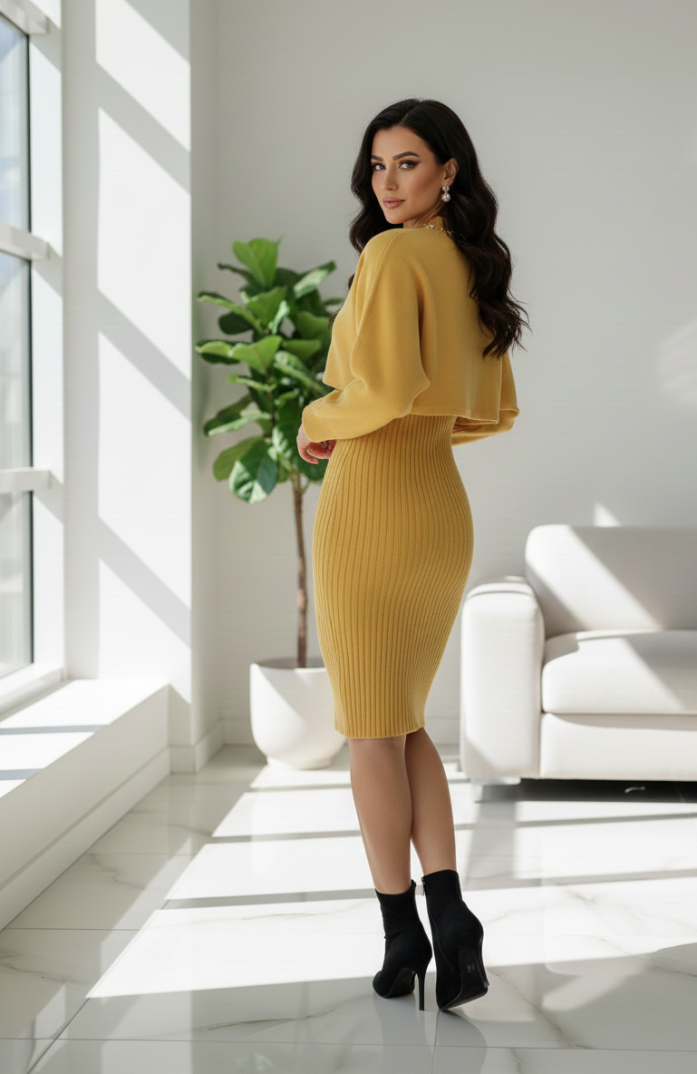 Yellow One Piece with Top - Image 2