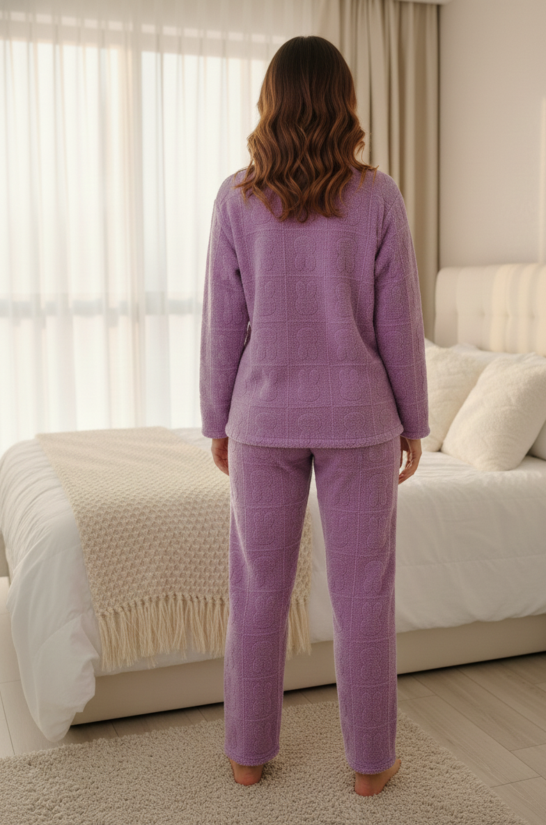 Purple Koren Night Suit - Image 2
